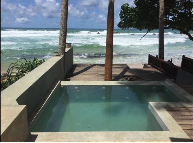 SKINNY BEACH HOUSE FOR RENT IN GALLE