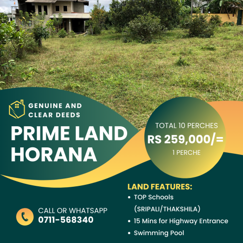 Big opportunity in Horana